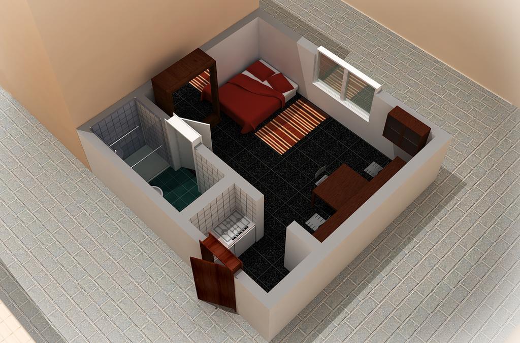Barbadori Studio Apartment Florence Kamer foto